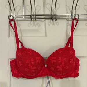 Victoria’s Secret Red Lace Bra